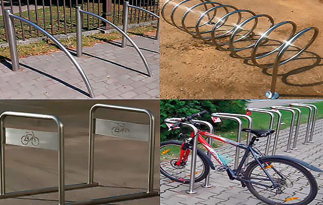Велопарковка из нержавеющей стали на заказ